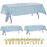 3 pc Oktoberfest Table Cover & Oktoberfest Letter Banner Value Party Pack