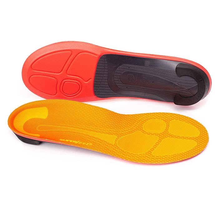 Superfeet Run Pain Relief Insoles, Customizable Heel Stability
