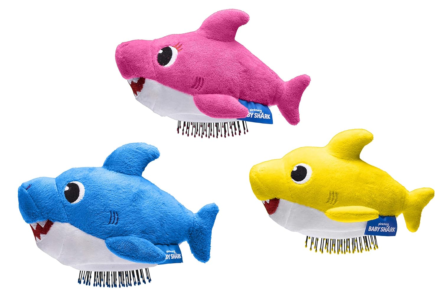 baby shark hair brush