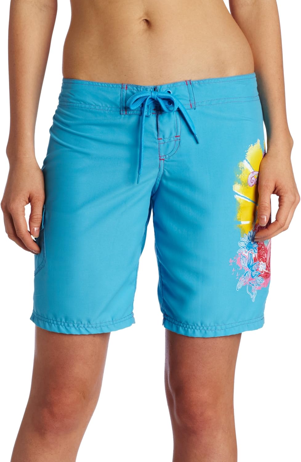 Kanu Surf Women's South Pacific Swim Shorts, Aqua, Medium at Amazon