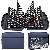 Enamel Pin Display Pages Pin Carrying Case, Pins Collection Storage Organizer Case, Travel Brooch Pin Display Bag (Pins Not Included)