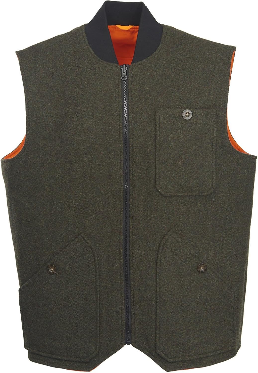 Woolrich Men's Reversible Whitetail Hunting Vest, Olive Heather (Green), Size S Amazon.ca