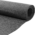 HOMCHEK 40" × 78" Grey Speaker Box Carpet Resists Stains Non-Woven Fabric Cover for Car Truck Speaker Sub Home Auto RV Boat Marine Interior Carpet Liner 21.12 Sqft.