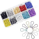 hesmartly 300 Pieces Safety Bulb Pins, Crochet Stitch Markers, Safety Metal Pins for Knitting Stitch Markers Sewing Making wi
