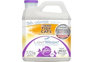 Tidy Cats Glade Clean Blossoms Cat Litter, LightWeight Multi-Cat - 2.72 kg Jug