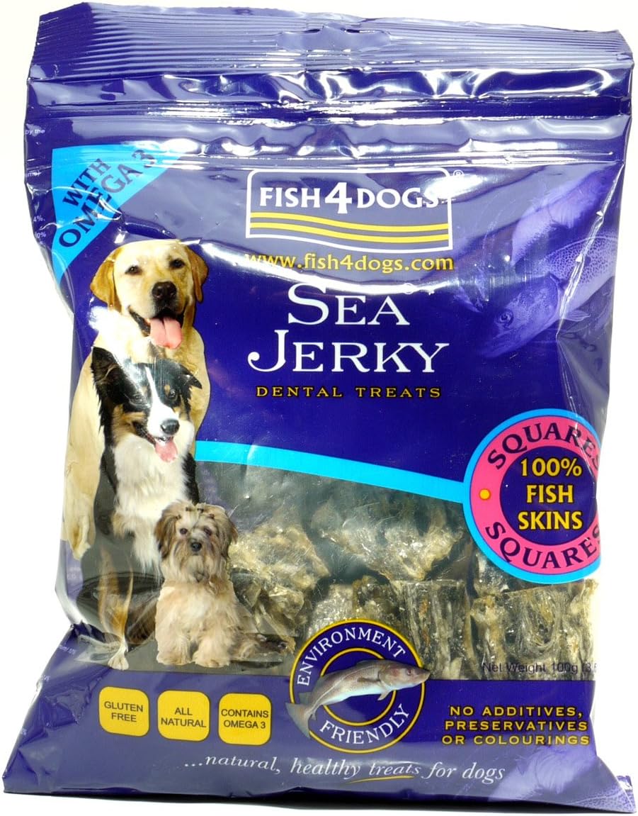 fish4dogs sea jerky squares