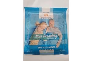 MyoTape Sleep Strips by Oxygen Advantage, Restores Nasal Breathing to Improve Sleep Quality Comes in 3 Sizes S,M, L uses Elastic Tension to Gently Keep Lips Closed (Teens (Medium))