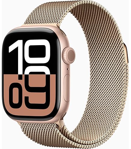 Apple Watch series8 ステンレス　スチール 45mm ゴールド Apple Watch Series 8 GPS+Cellularモデル 45mm MNKJ3J/A
