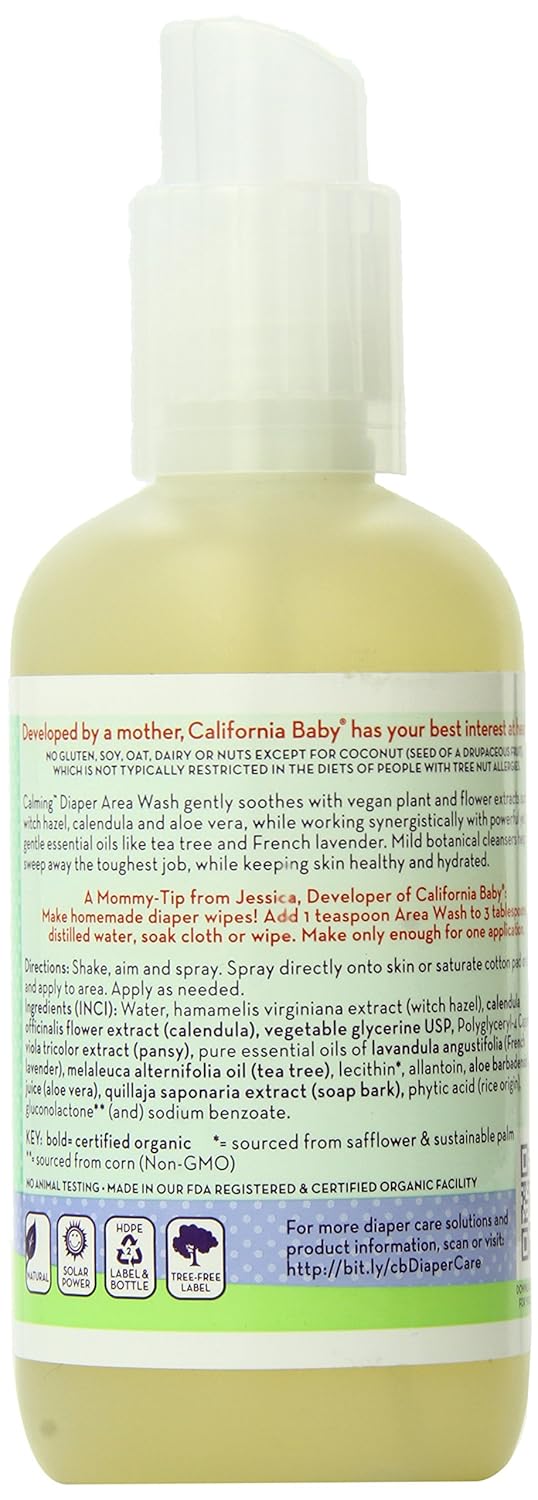california baby diaper spray