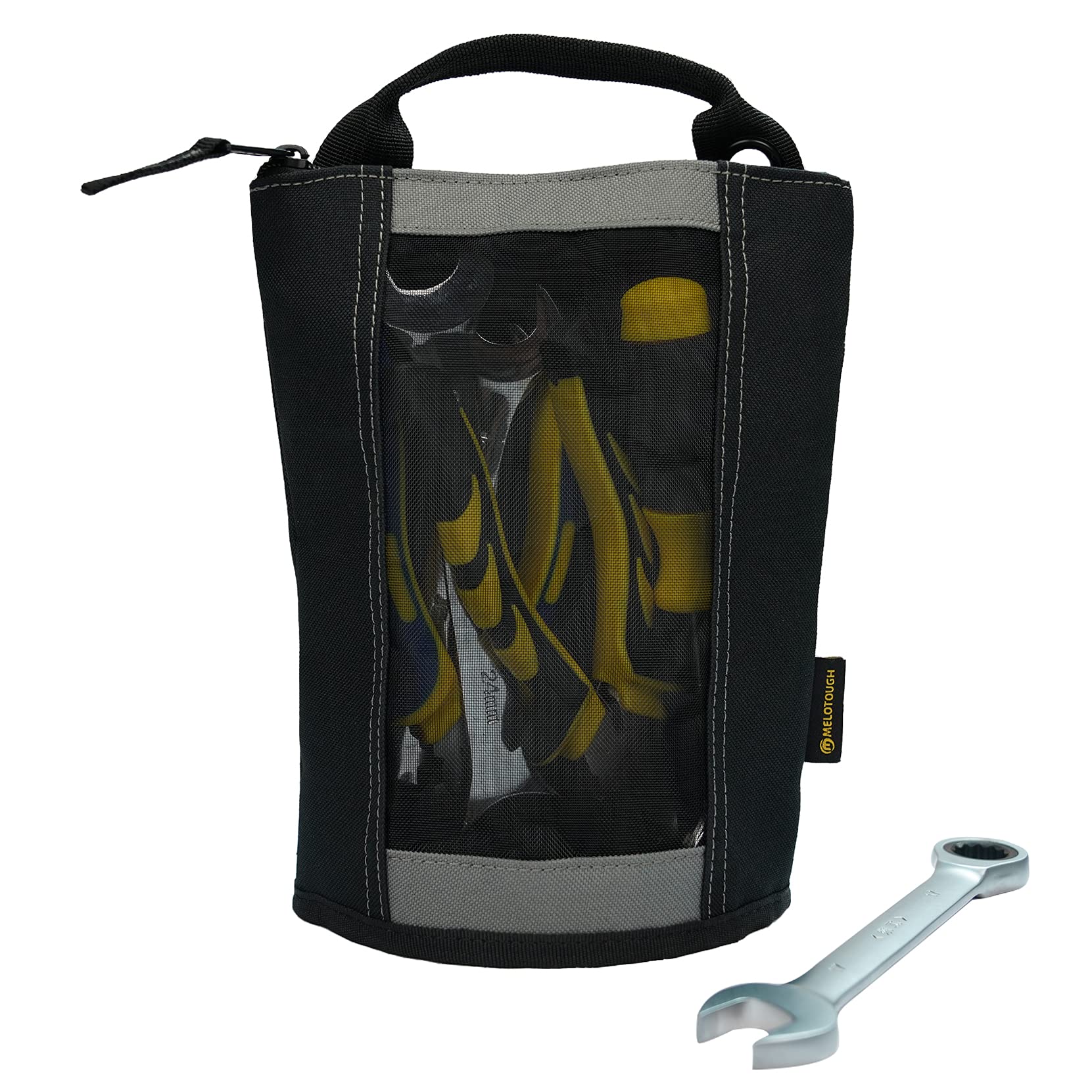 MELOTOUGH Fastener Bag Utility Canvas Zipper small
