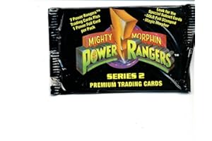 Vintage Mighty Morphin Power Rangers Series 2 Premium Trading Cards Pack