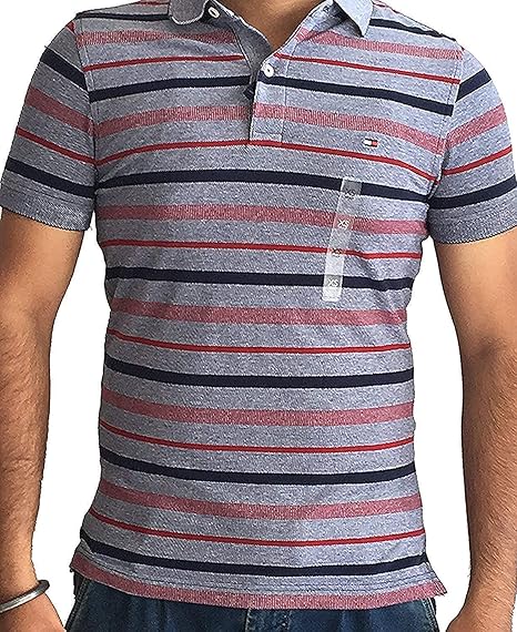 tommy hilfiger slim fit coupe etroite polo