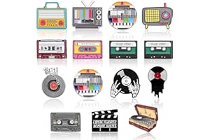 GILLNA Creative Enamel Pins Bulk Set,Cartoon Plants Anime Rainbow Punk Animals Enamel Backpack Pins for Men/Women Cute Cool Pins for Jackets Clothes