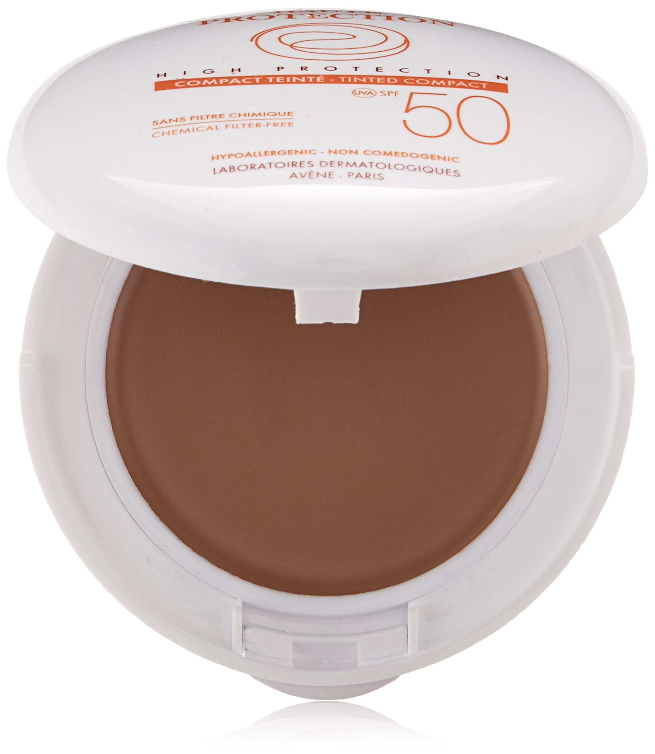 high protection tinted compact spf 50