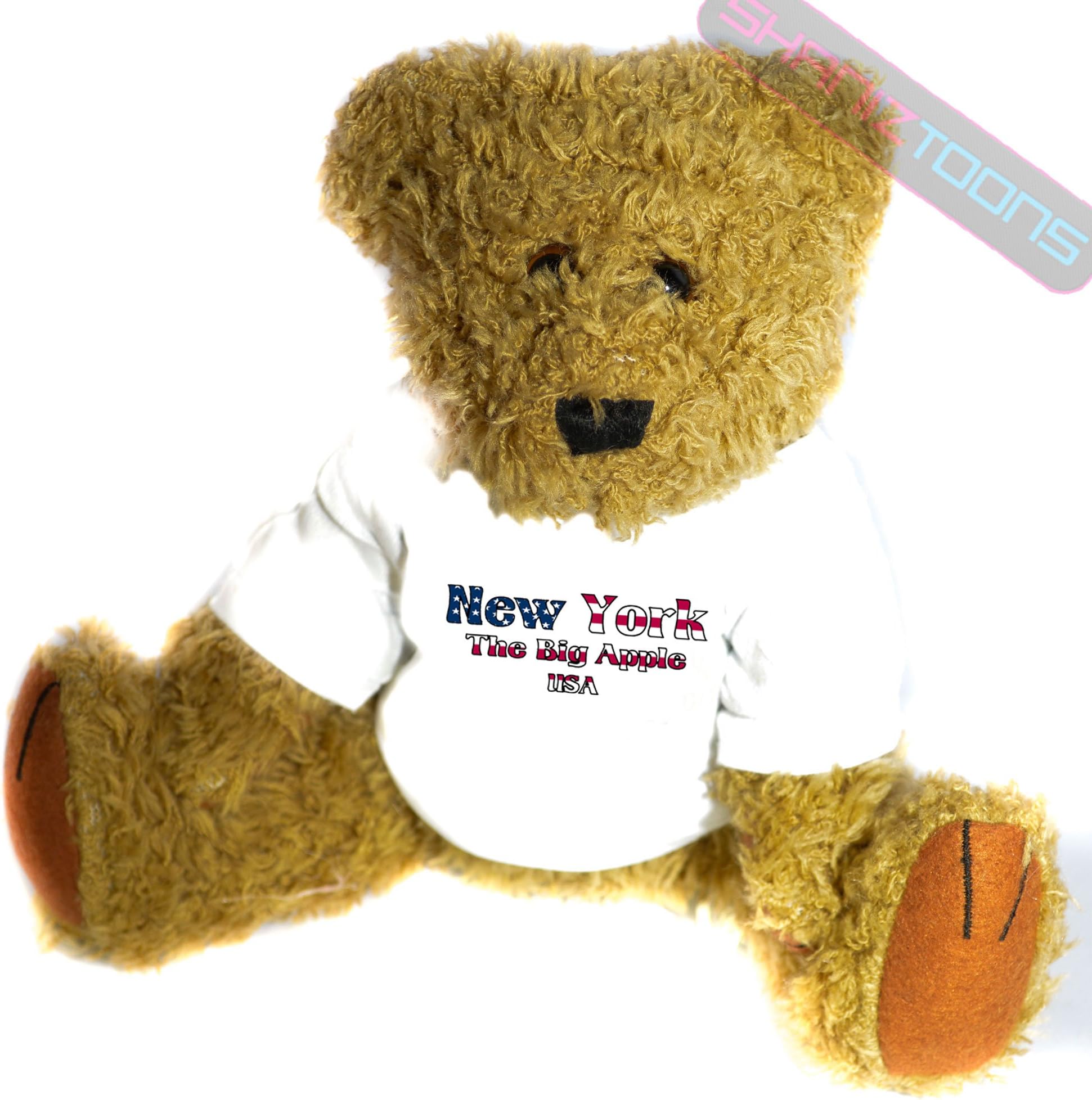 shaniztoons New York Gift Teddy Bear