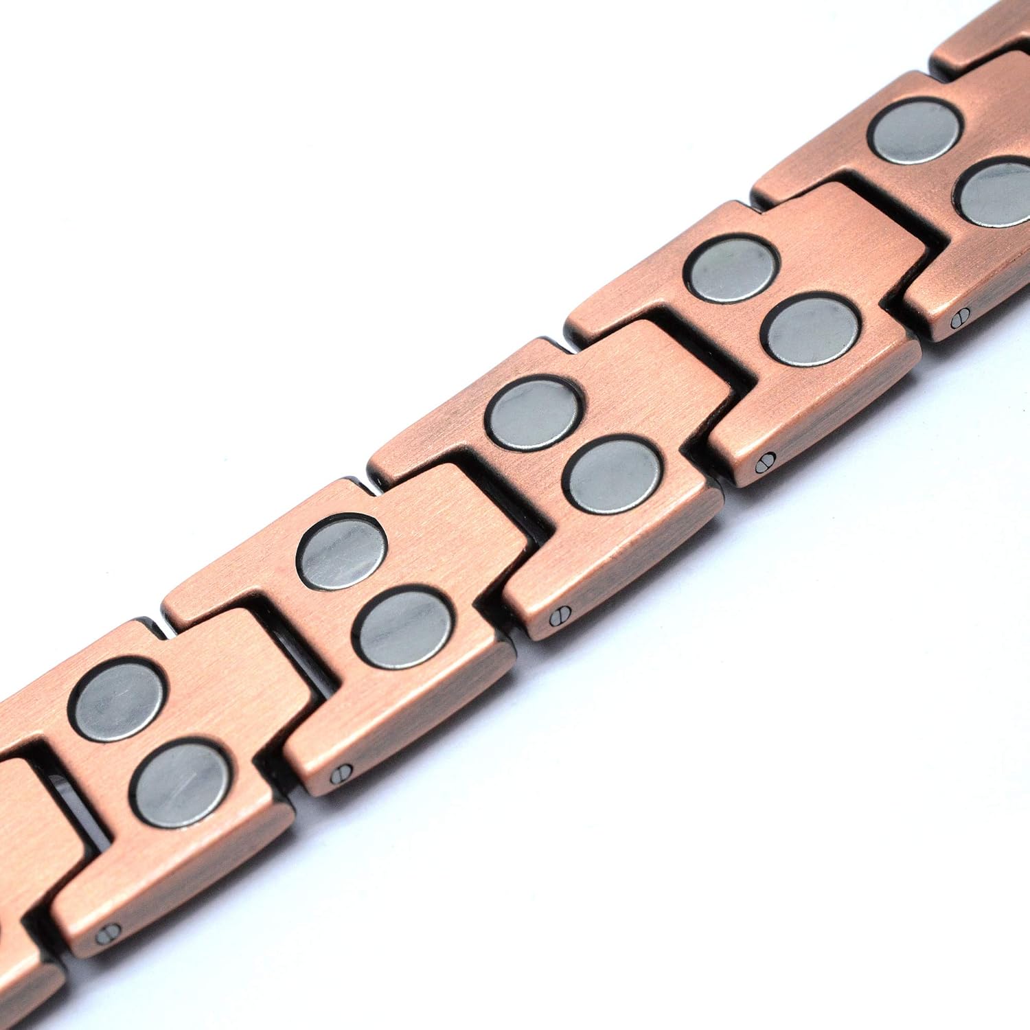 MagnetRX Pure Copper Magnetic Therapy Bracelet | Arthritis Pain Relief & Carpal Tunnel Relief Ultra Strength Copper Magnetic Bracelets for Men (Leo Style): Health & Personal Care