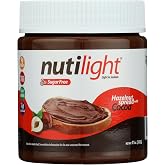 Nutilight Sugar Free Hazelnut Spread with Cocoa - Keto Low Carb (11 oz) | Diabetic friendly, low net carb, fiber. Mix &amp; match flavors to save