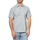 Eddie Bauer Mens Pack It Seersucker Short-Sleeve Shirt