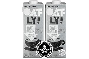 Direct Coffee Tea Est 2019 Oat Milk Value Bundle – Barista Edition, 2-Pack Non-Dairy Creamer for Coffee, Vegan, Dairy-Free & Gluten-Free, Includes Brand Sticker