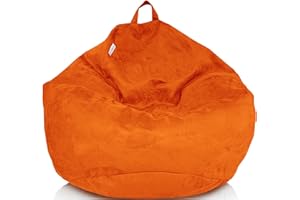 Delmach Bean Bag Stuffed Animal Storage Or Cover | No Filler | Extra Large | for Adults Or Kids | Double Stitched | Durable Zipper | Premium Microsuede