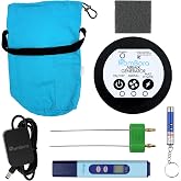 FromBora AirMix Colloidal Silver Generator Kit with Auto-Stirring &ndash; 99.99% Pure Silver Rods &ndash; TDS Meter &amp; Travel Bag &ndash; Constant Current Machine for True Nano Particles at Home &amp; Boost Mode