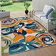 Amazon.com: Rugshop Ravenna Modern Large Floral Flowers Indoor/Outdoor ...