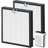 Vital 100S Replacement Filter for LEVOIT Vital 100S-P Air Purifier, White | 3-in-1 with High-Efficiency Activated Carbon Vital 100S Filter for Home for Dust, Lint, Vital 100S-RF,LRF-V102-WUS, 2 Pack