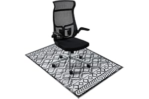 PHONTAIK Office Chair Mat, 36”X48 ” Chair Mat,Desk Offices Rug, Prismatic Chair Mats for Hardwood Floors,Anti-Slip Floor Protectors for Chairs,Floors Mat for Offices Chair,Machine Wash Chair Mats