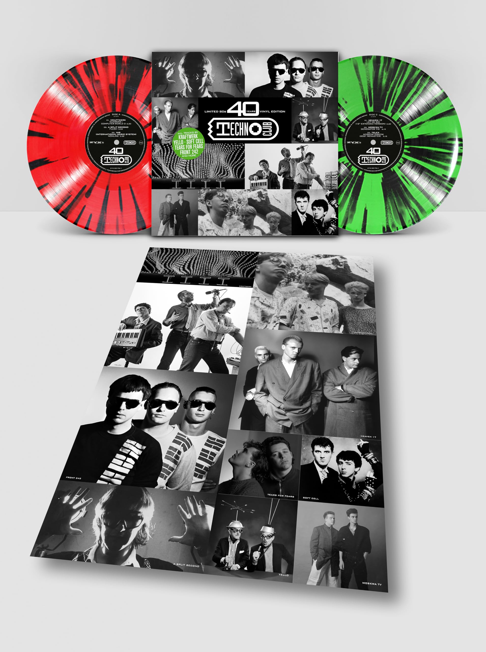 40 Years Techno Club - The 80s (Vinyl Edition) [Vinyl LP] 3