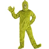 Adult Dr. Seuss Grinch Open Face Costume