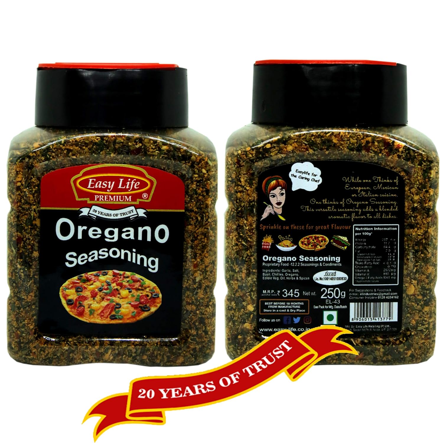 Easy Life Oregano Seasoning 250g Amazon In Grocery Gourmet Foods