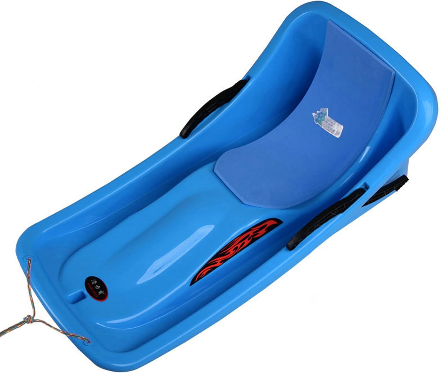 Toysland Snow Sled Boat Sledge Toboggan Glider with Brakes