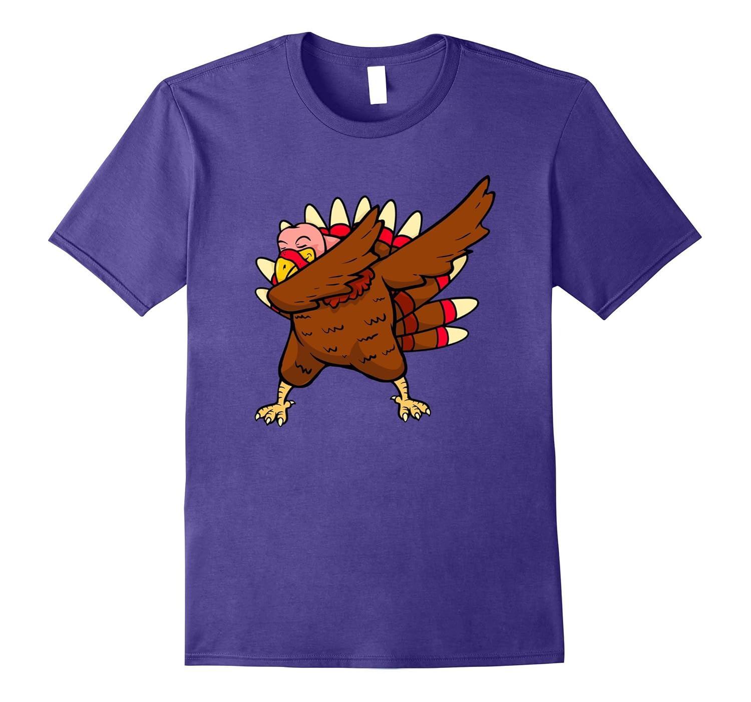 Dabbing Turkey Thanksgiving Shirt-ANZ