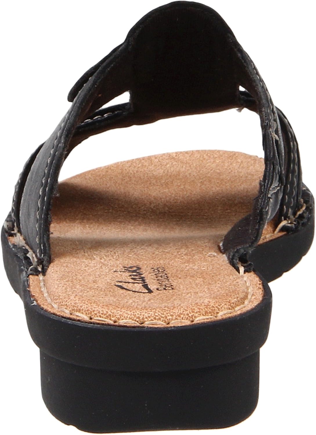 clarks nikki north black scrunch leather