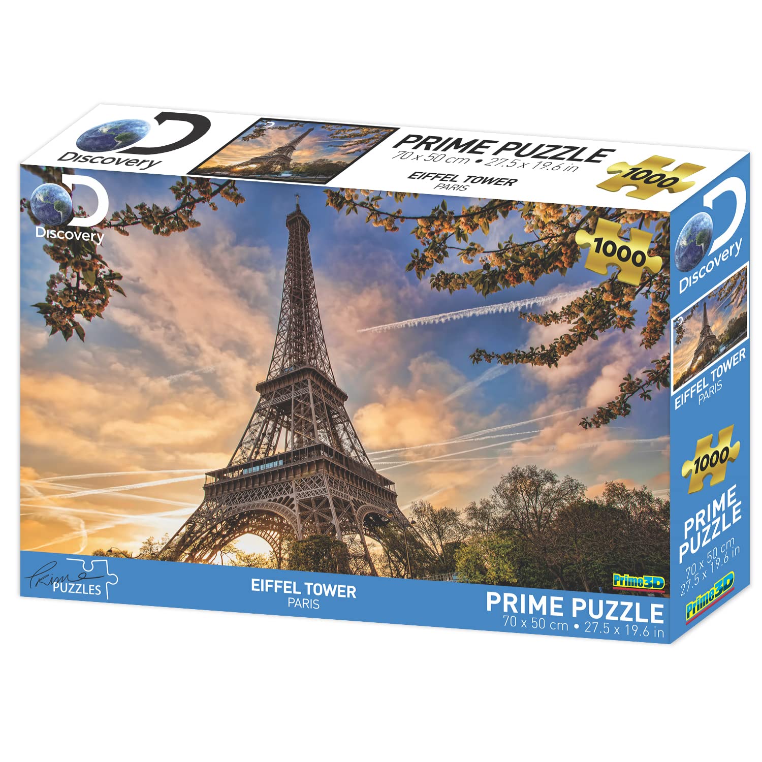 Discovery Eiffel Tower 1000 piece jigsaw puzzle