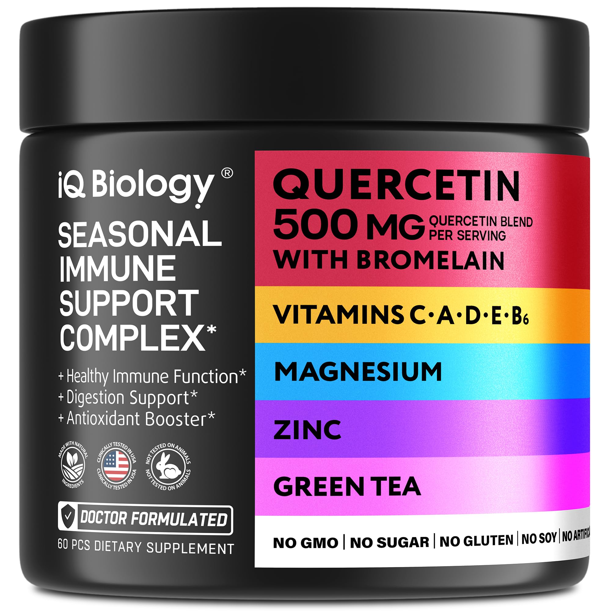 Mua Quercetin with Bromelain Quercetin 500mg Capsules for Immune