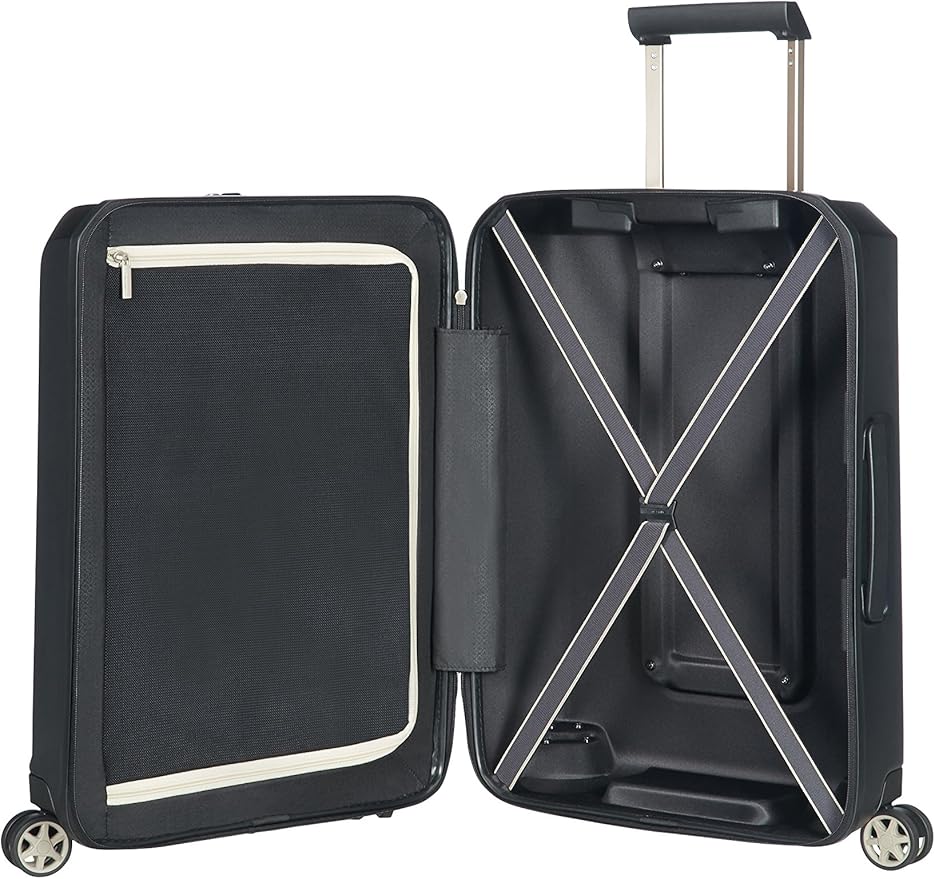 samsonite prodigy 55cm spinner 74770 black 1041