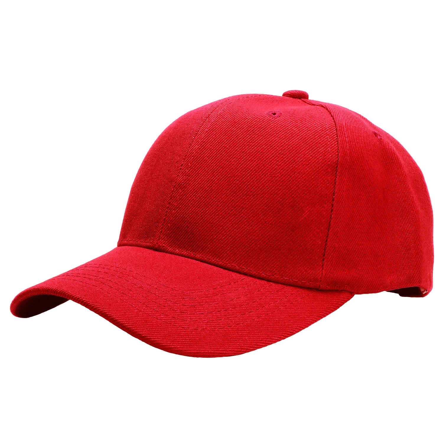 Photo 1 of Falari Baseball Cap Adjustable Size for Running Workouts and Outdoor Activities All Seasons (1pc Red)