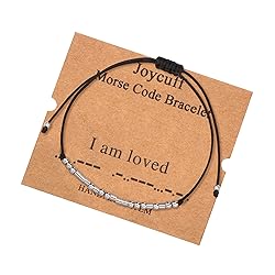 Bracelet for Women I Am Loved Strand Inspirational