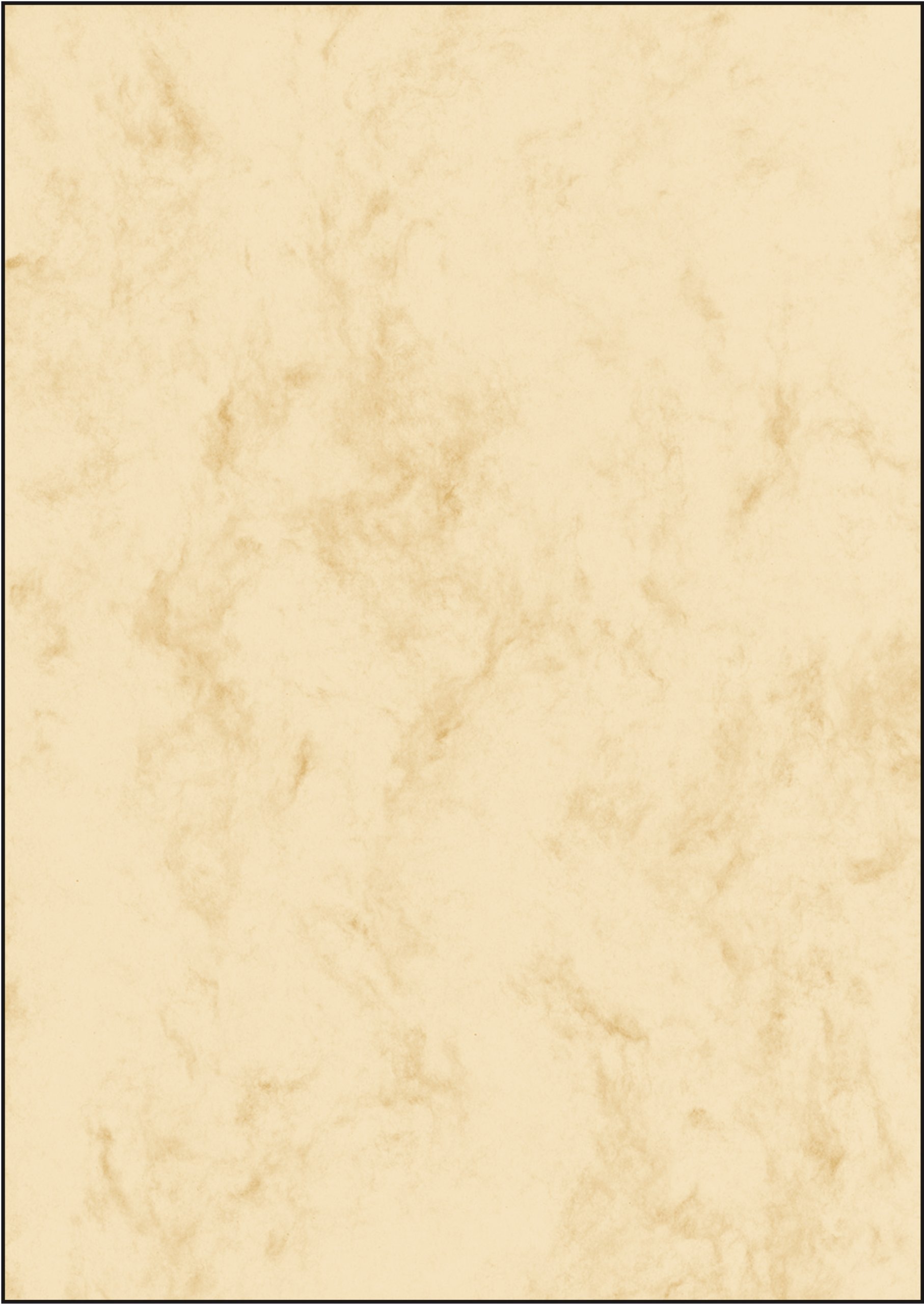 SIGEL DP181 Marbled Writing Paper, A4, 90 gsm double sided, Beige, 25 sheets