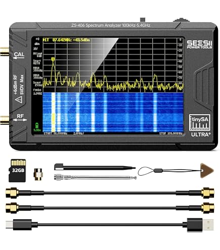 RF Explorer Spectrum Analyzer WSUB1G Model, 240MHz to 960MHz