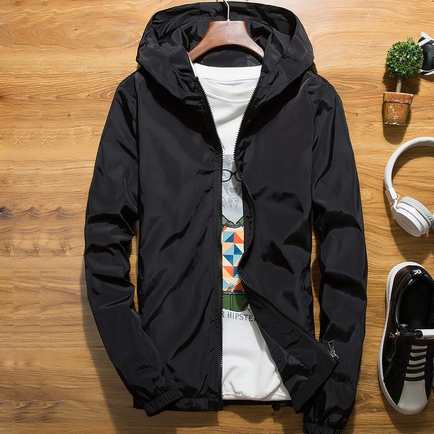 jaqueta masculina bomber 2 em 1