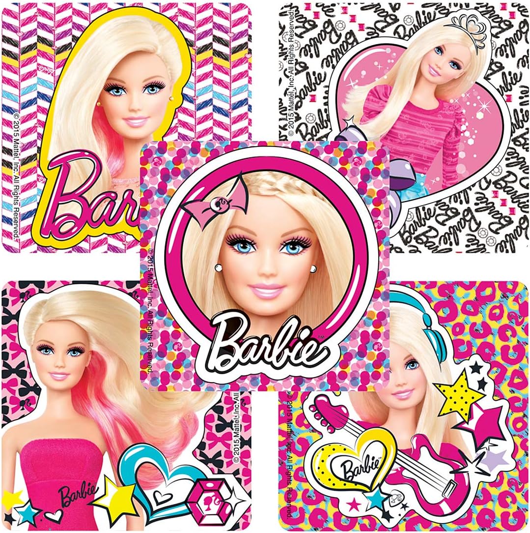barbie stickers