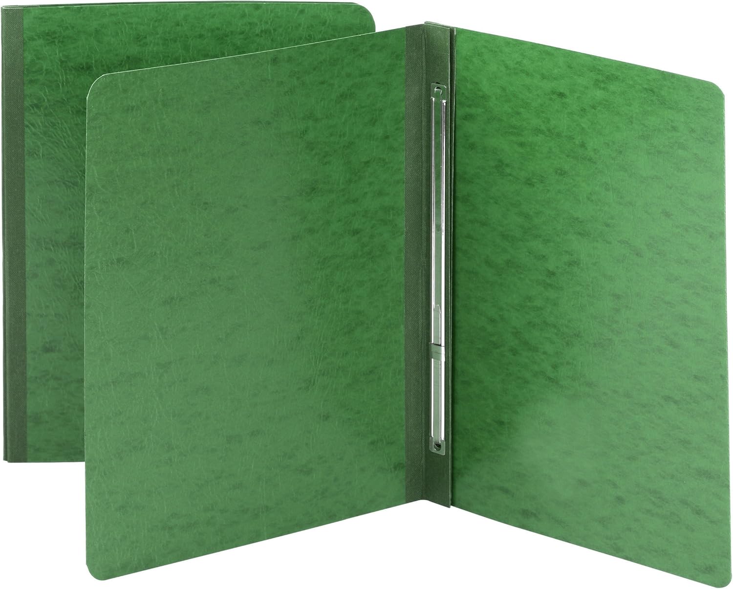 Smead Pressboard Report Cover, Metal Prong Side Fastener with Compressor, 3" Capacity, Letter Size, Green, 25 per Box (81451) : Business Report Covers : Office Products