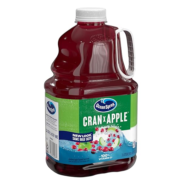 OCEAN SPRAY® CRAN-APPLE™ CRANBERRY APPLE JUICE DRINK, 101.4 FL OZ BOTTLE (PACK OF 1) PACKAGE MAY VARY