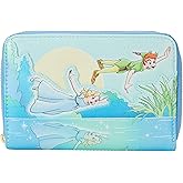 Loungefly Peter Pan You Can Fly Glow Zip Around Wallet