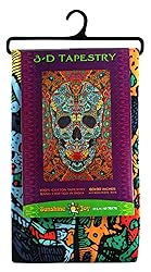 Sunshine Joy® 3D Skull Tapestry - 60X90 - Beach