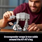 LEGO Star Wars 75440 AT-AT Building Set Adults Display Model Snowspeeder view 3