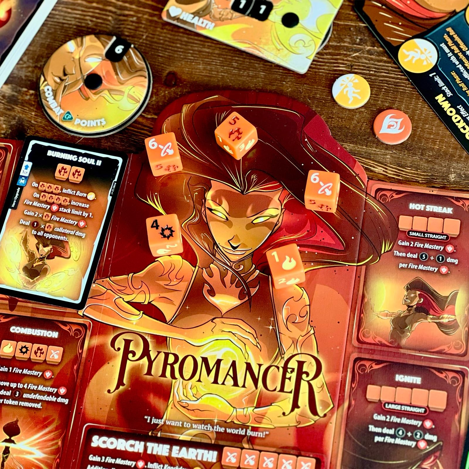 Dice Throne - Two Hero Box - Pyromancer v Shadow Thief - Fast Playing Collectible Tabletop Game