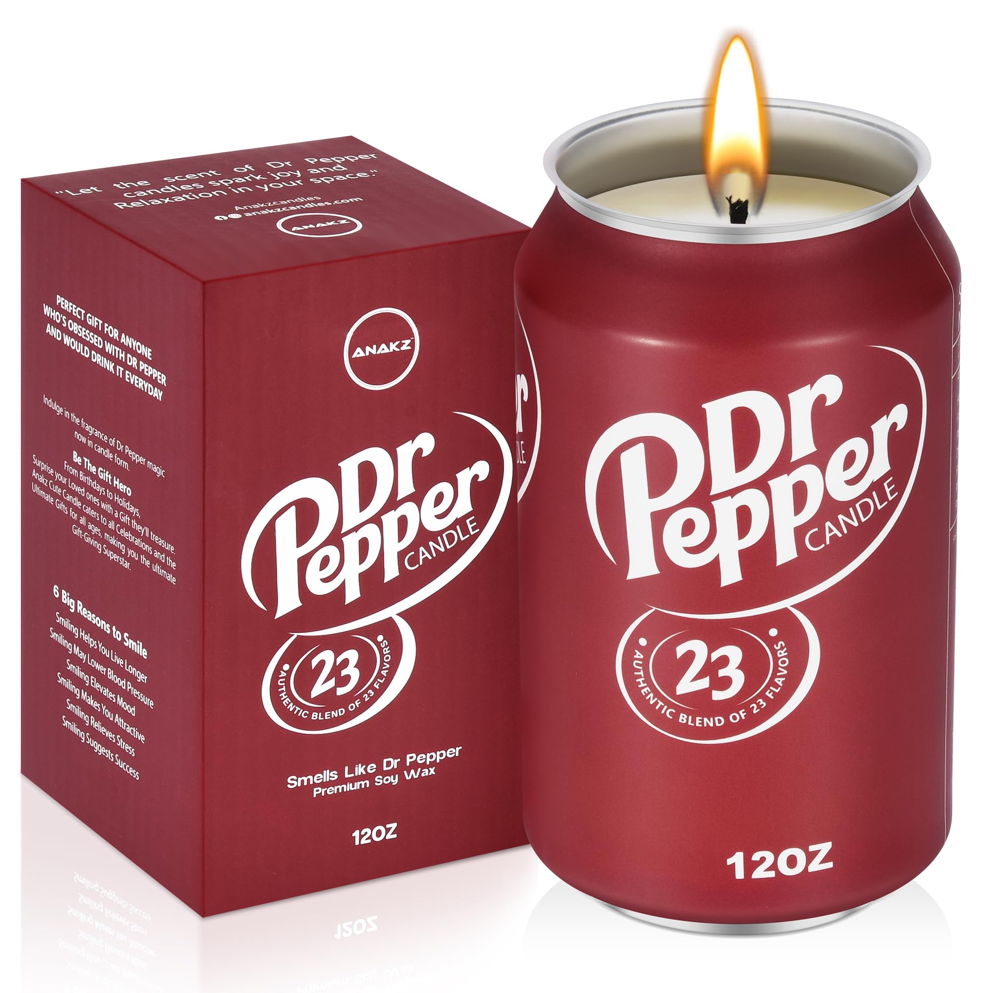 Photo 1 of ** dent on can, unused*
Doctor Pepper Candle - Smells Like the Real Soda - Cute Candles for Cool Gifts - Funny Candles for Any Occasion - Cute Things for Aesthetic Room Decor - Cool Candle for Cool Things